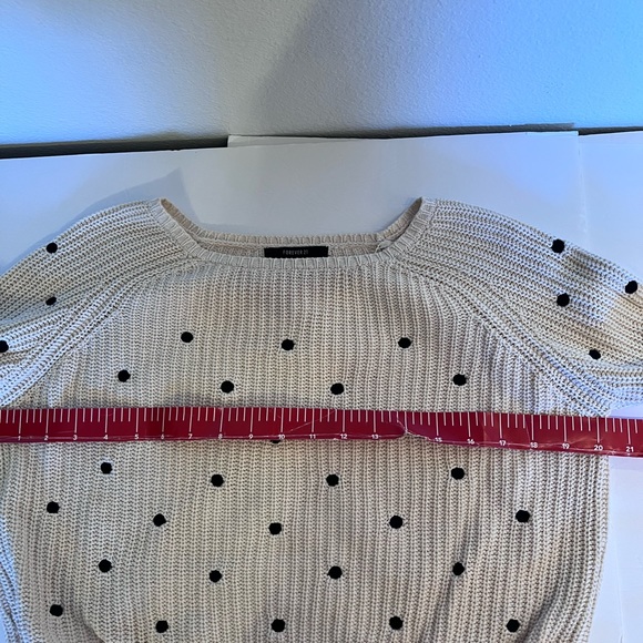 Forever 21 crop sweater top size medium - Picture 7 of 9